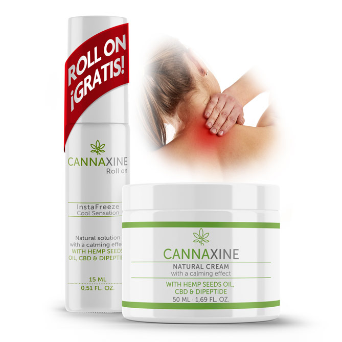 Cannaxine: Eficacia “2 en 1”: antiinflamatorio y analgésico