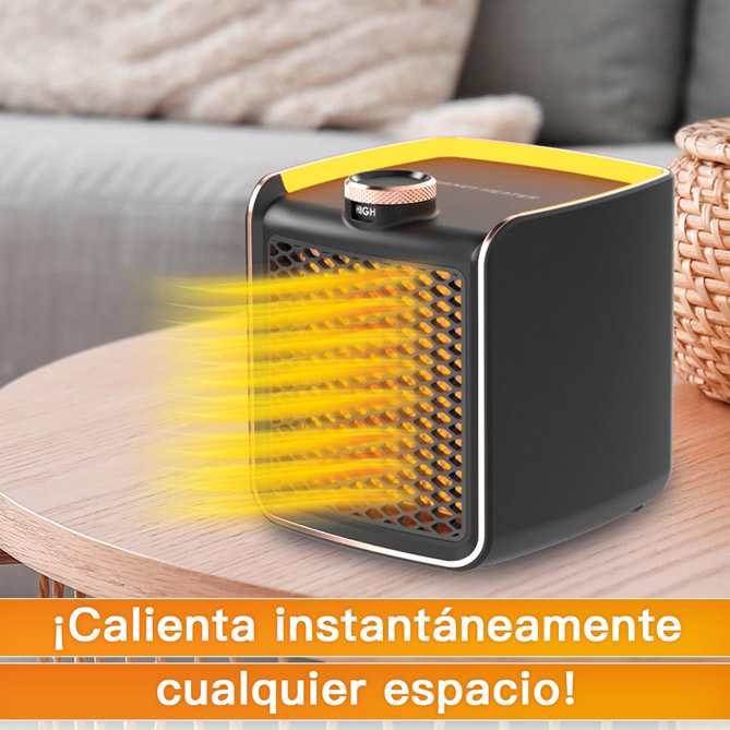 Calefactor portátil Handy Heater Pro: Entra en calor rápidamente sin preocuparte por la factura de la luz