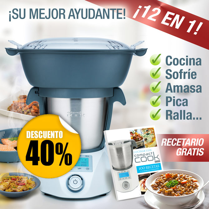 ROBOT DE COCINA COMPACT COOK