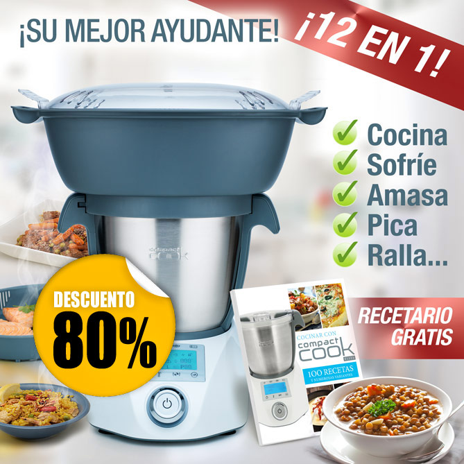 ROBOT DE COCINA COMPACT COOK