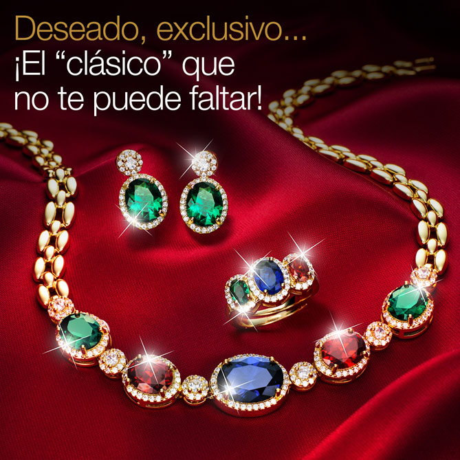 Conjunto NOCHES DE GLAMOUR: 3 espectaculares joyas