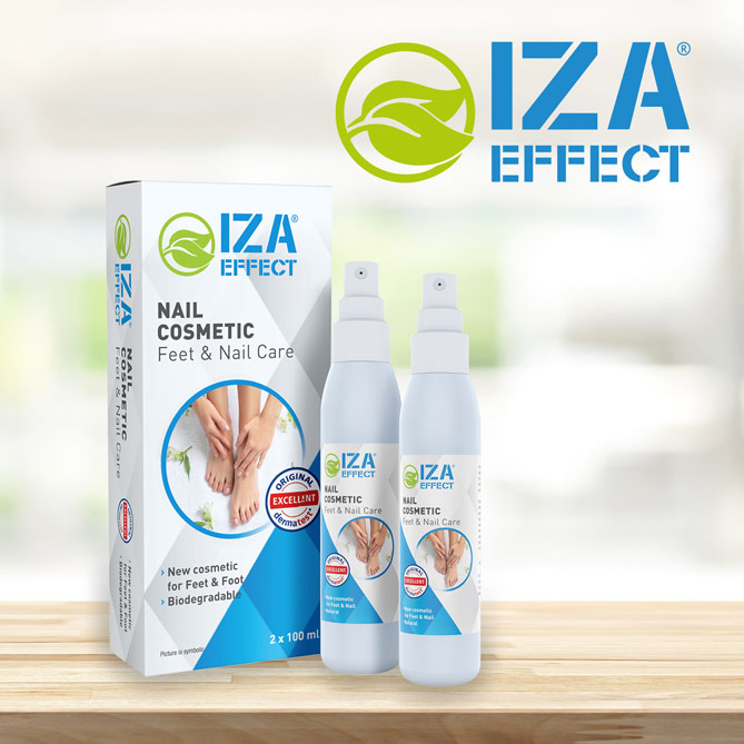 IZA Effect para uñas y pies: Pies cuidados, sanos y bonitos ¡en cuestión de segundos!